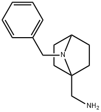 7-苄基-7-氮杂双环[2.2.1]庚烷-1-甲胺 结构式