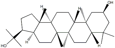 (2ALPHA)-A'-新伽马蜡烷-2,22-二醇 结构式