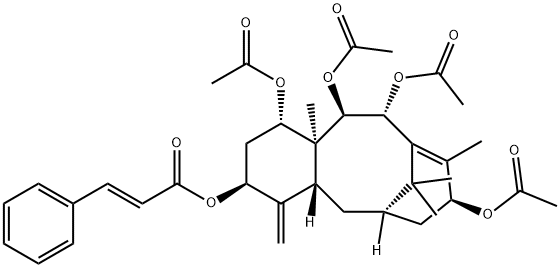 2-去乙酞氧基紫杉素J 结构式