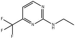 N-乙基-4-三氟甲基嘧啶-2-胺 结构式