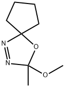 4-Oxa-1,2-diazaspiro[4.4]non-1-ene,3-methoxy-3-methyl-(9CI) 结构式