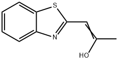 1-Propen-2-ol,1-(2-benzothiazolyl)-(9CI) 结构式