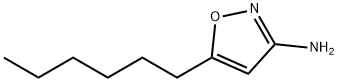 3-Isoxazolamine,5-hexyl-(9CI) 结构式