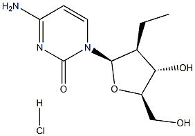 2'-deoxy-2'-ethylcytidine 结构式