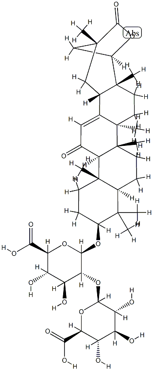 甘草皂苷E2 结构式