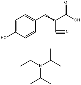 Α-氰基-4-羟基肉桂酸 N-乙基-N,N-二异丙基铵盐 结构式