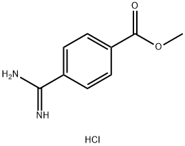 甲基 4-甲脒基苯酸盐二盐酸 结构式