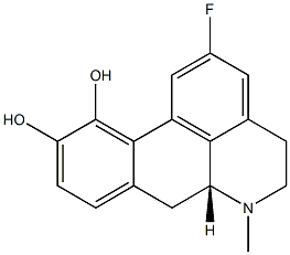 2-fluoroapomorphine 结构式