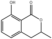 8-羟基-3-甲基-3,4-二氢-1H-2-苯并吡喃-1-酮 结构式