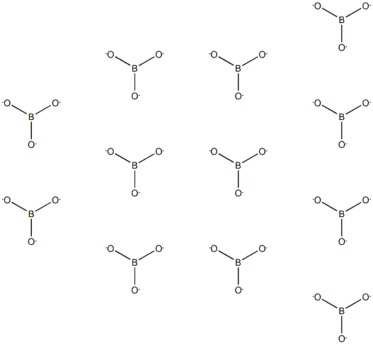 十二氢十二硼双钠盐 结构式