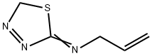 -delta-3-1,3,4-Thiadiazoline,  2-(allylimino)-  (6CI) 结构式