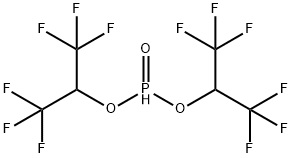 3'-bis(1,1,1,3,3,3-hexafluoro-2-propyl)phosphite 结构式