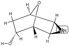 3,8-Dioxatricyclo[3.2.1.02,4]octan-6-ol,  [1R-(1-alpha-,2-bta-,4-bta-,5-alpha-,6-bta-)]-  (9CI) 结构式