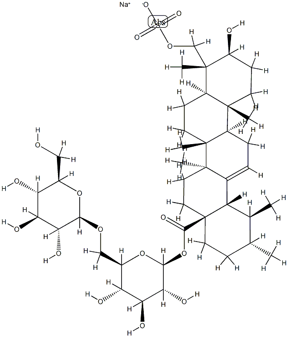 sulfapatrinoside I 结构式