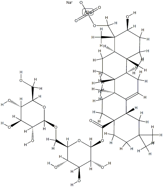 sulfapatrinoside II 结构式