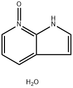 7-氮杂吲哚N-氧化物 半水合物 结构式