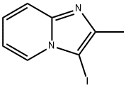 3-碘-2-甲基咪唑并[1,2-A]吡啶 结构式