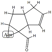 Pentaleno[1,2-b]oxirene-1a(1bH)-carboxaldehyde, 4,4a,5,5a-tetrahydro-, (1aalpha,1bbeta,4abeta,5aalpha)- (9CI) 结构式