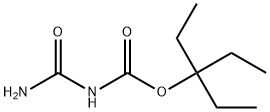 3-Pentanol,3-ethyl-,allophanate(6CI) 结构式