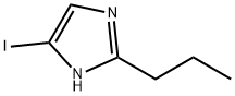 4-碘-2-丙基-1H-咪唑 结构式