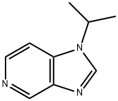 1-异丙基-1H-咪唑并[4,5-C]吡啶 结构式