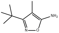 5-Isoxazolamine,3-(1,1-dimethylethyl)-4-methyl-(9CI) 结构式