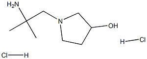 1-(2-Amino-2-methylpropyl)pyrrolidin-3-oldihydrochloride 结构式