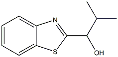2-Benzothiazolemethanol,alpha-(1-methylethyl)-(9CI) 结构式