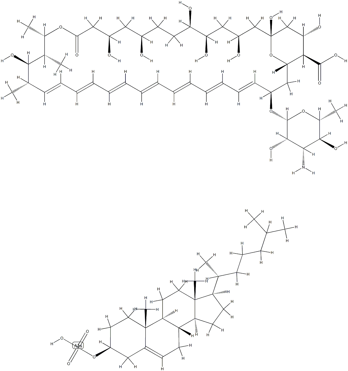 Compd with cholesteryl sulfate  结构式