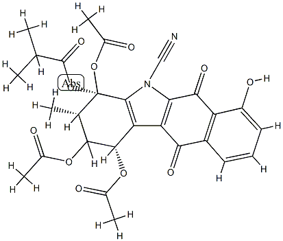 3-O-isobutyrylkinamycin C 结构式