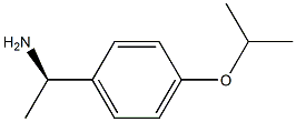 (R)-1-(4-异丙氧基苯基)乙烷-1-胺 结构式