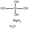 Antigorite (Mg3H2(SiO4)2.H2O) 结构式