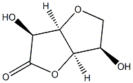 D-Mannonic acid, 3,6-anhydro-, gamma-lactone (9CI) 结构式