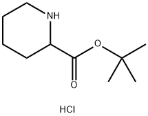 2-哌啶甲酸叔丁酯 结构式