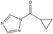 1H-1,2,4-Triazole,1-(cyclopropylcarbonyl)-(9CI) 结构式