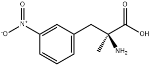 (S)-Α-METHYL-3-NITROPHENYLALANINE·H<SUB>2<SUB>O 结构式