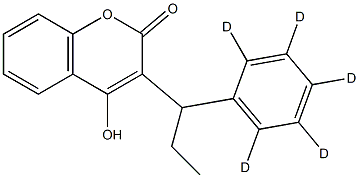 苯丙香豆素D5 结构式