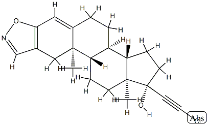 21-chlorodanazol 结构式