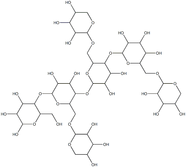 低聚七糖,气液色谱法4XYL3 结构式