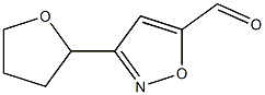 5-Isoxazolecarboxaldehyde,3-(tetrahydro-2-furanyl)-(9CI) 结构式