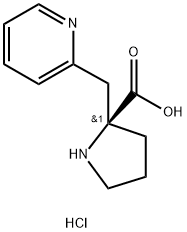 (S)-Alpha-(2-Pyridinylmethyl)-Pro2HCl 结构式
