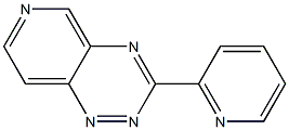 3-(Pyridin-2-yl)pyrido[3,4-e]-1,2,4-triazine 结构式