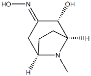 8-Azabicyclo[3.2.1]octan-3-one,2-hydroxy-8-methyl-,oxime,(1-alpha-,2-bta-,3E,5-alpha-)-(9CI) 结构式