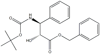 tert-butyl (1S,2R)-2-((benzyloxy)carbonyl)-2-hydroxy-1-phenylethylcarbamate 结构式