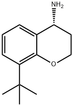 (R)-8-叔丁基苯并二氢吡喃-4-胺 结构式