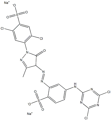 活性黄6GS 结构式