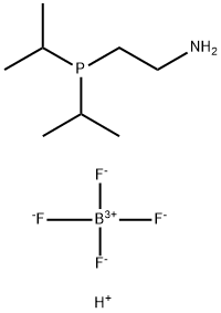 2-(二异丙基膦)乙基胺双(四氟硼酸盐) 结构式