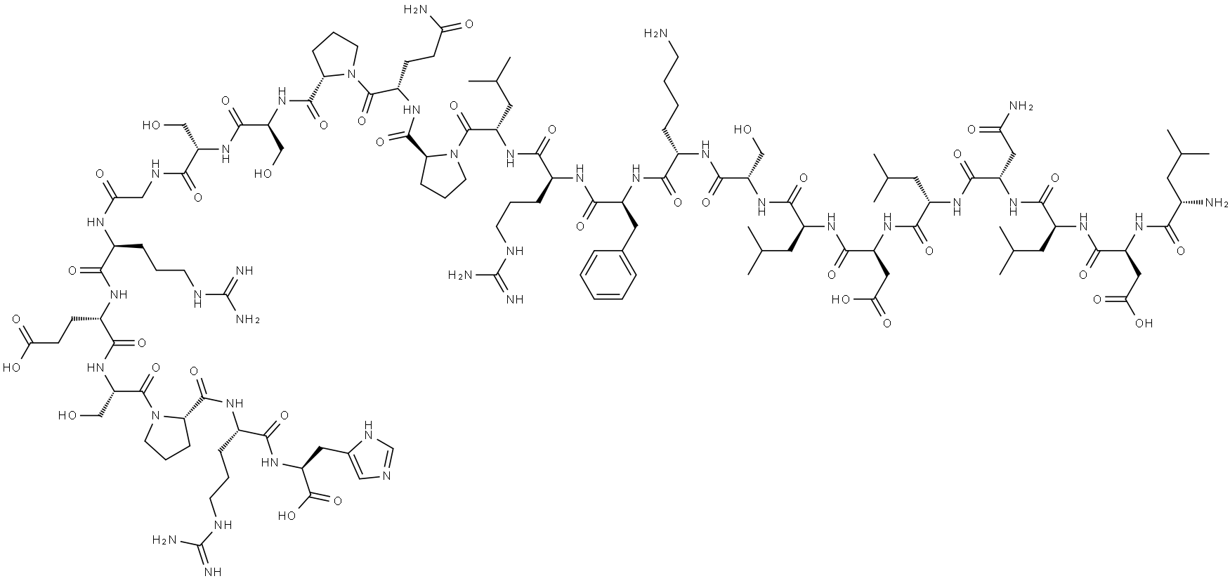 OSTEOBLAST ACTIVATING PEPTIDE (MOUSE, RAT) 结构式