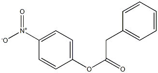 4-Nitrophenyl phenylacetate 结构式