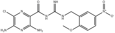 2'-methoxy-5'-nitrobenzamil 结构式